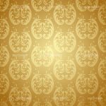 Abstract Cream Floral Background